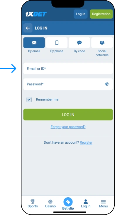 How to Log in to Your 1xBet Account - Statistics Somalia