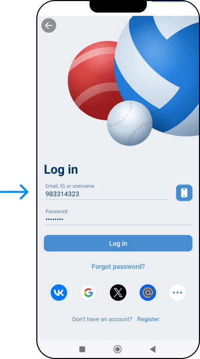 How to Login with 1xBet App - Statistics Somalia